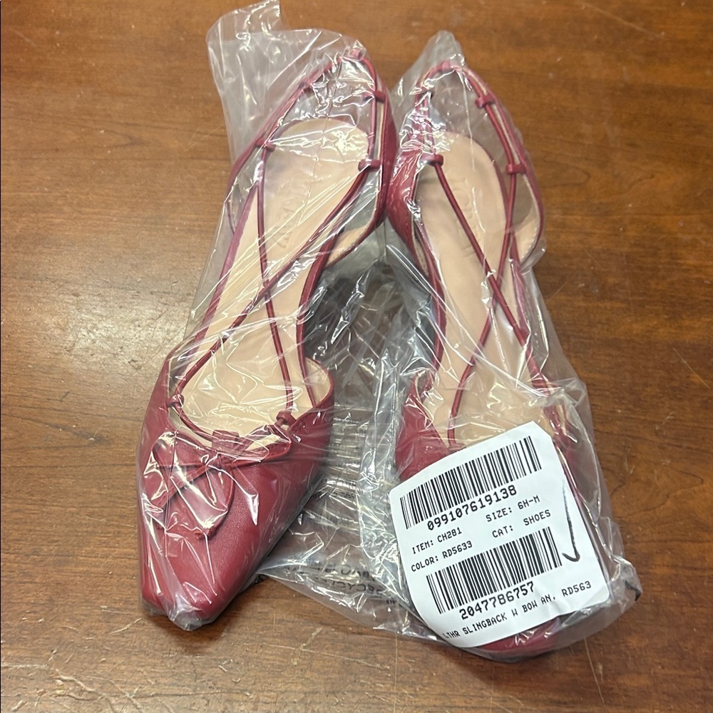 J Crew used Leona strappy slingback heels in leather CH281